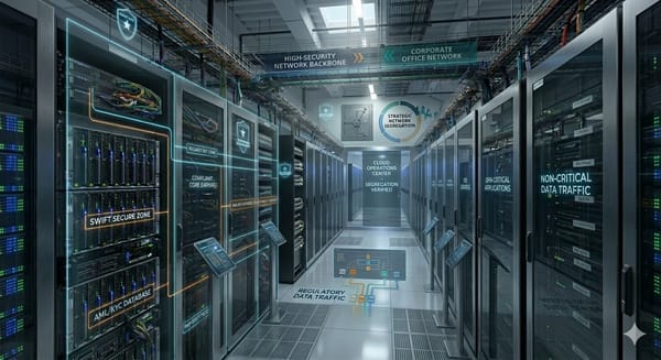 Strategic Network Segregation: Achieving Regulatory Compliance in Banking